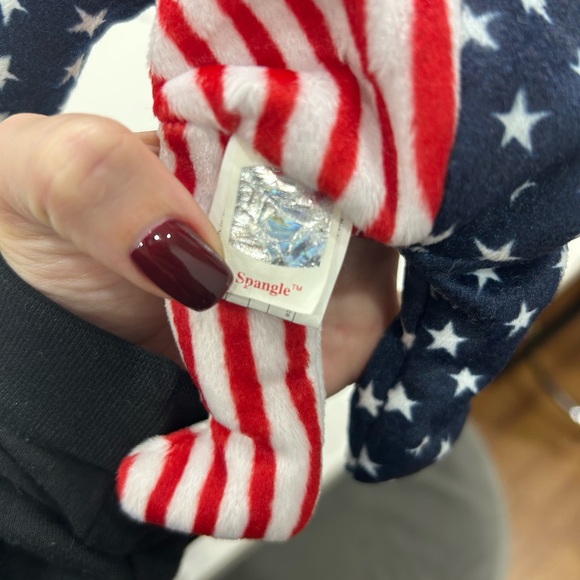 Rare Beanie Baby Spangle with grammar error - Picture 3 of 4